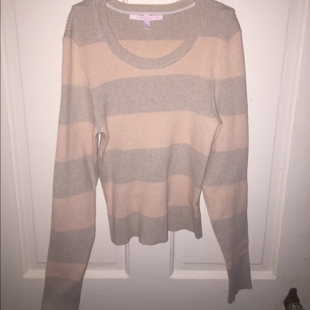Striped Victoria’s Secret Sweater